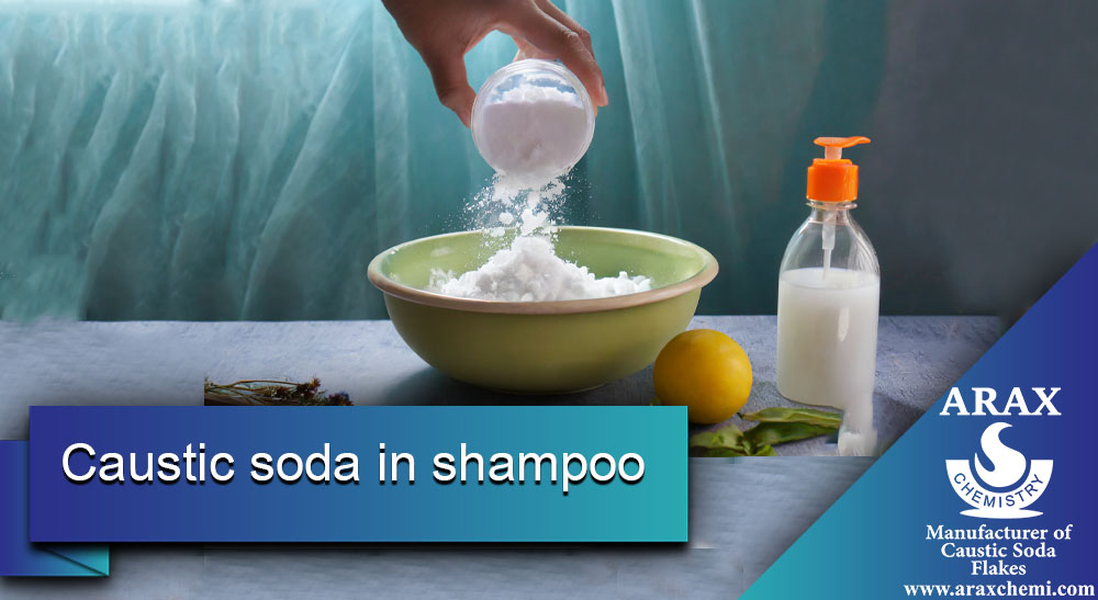 Caustic soda in shampoo