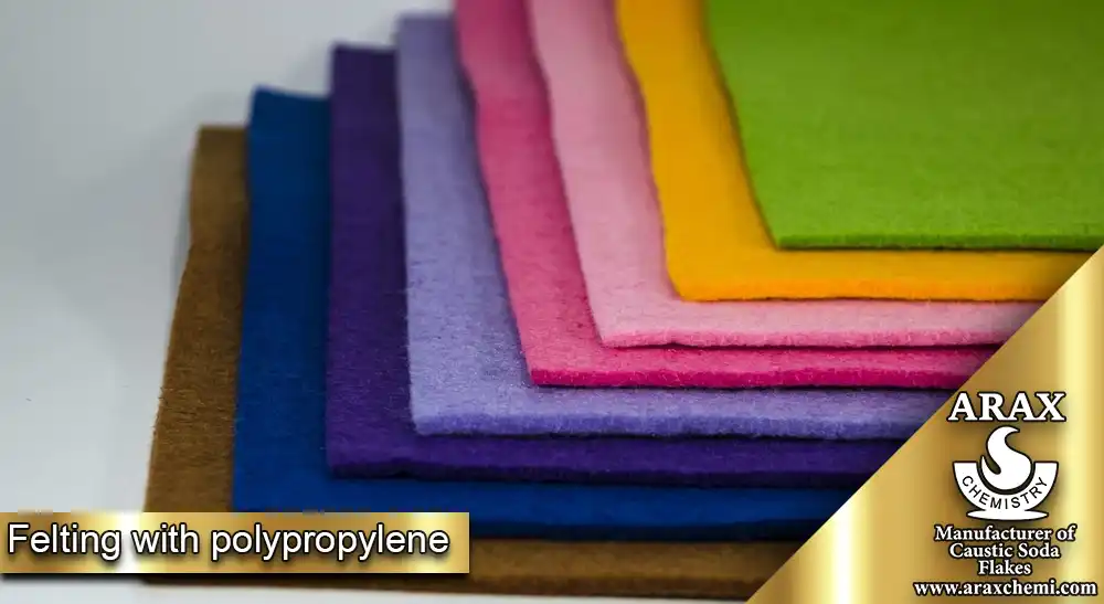 Felting with polypropylene