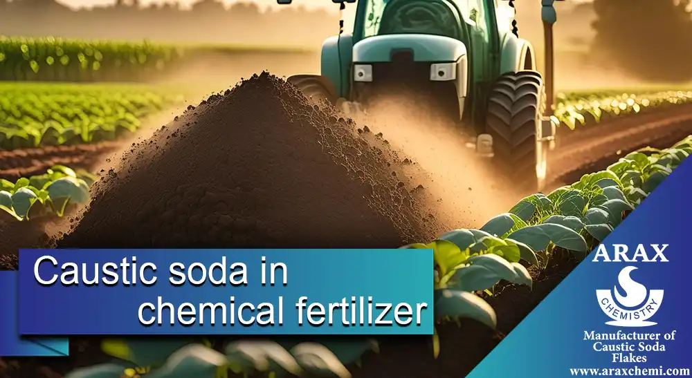 Caustic soda in fertilizer