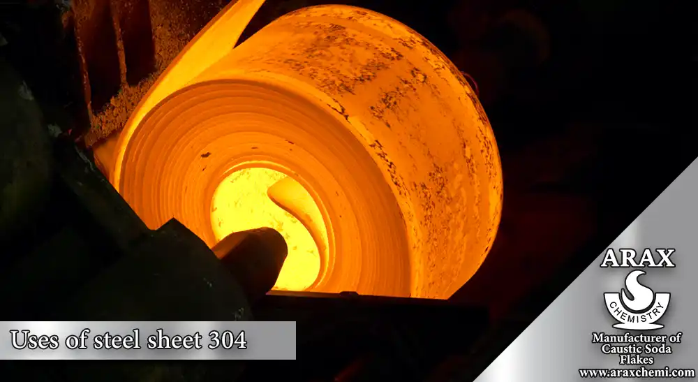 Uses of steel sheet 304