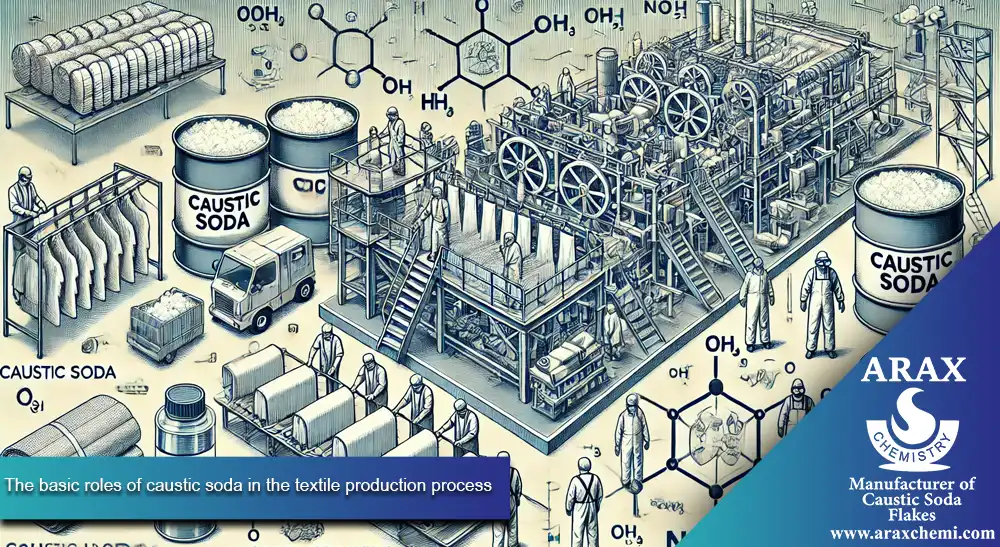 The basic roles of caustic soda in the textile production process