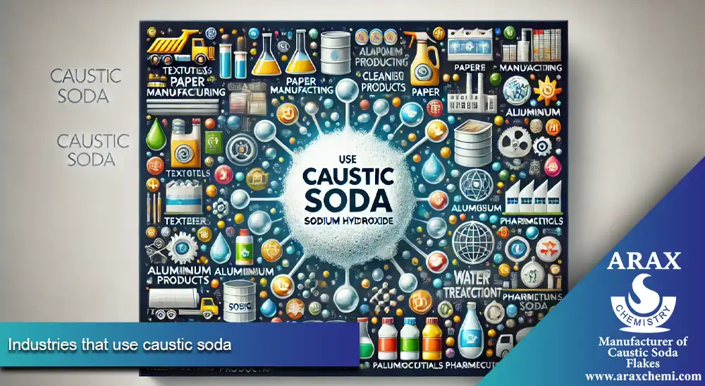 Industries that use caustic soda