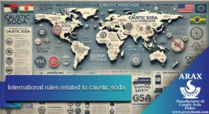 International rules related to caustic soda