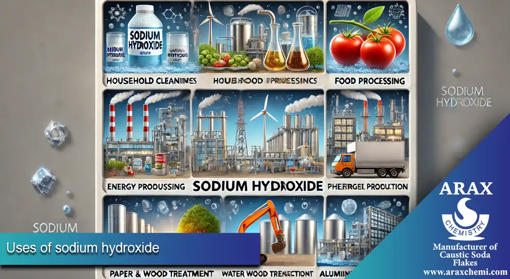 Uses of sodium hydroxide