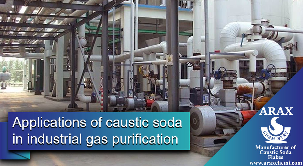 Applications of caustic soda in industrial gas purification