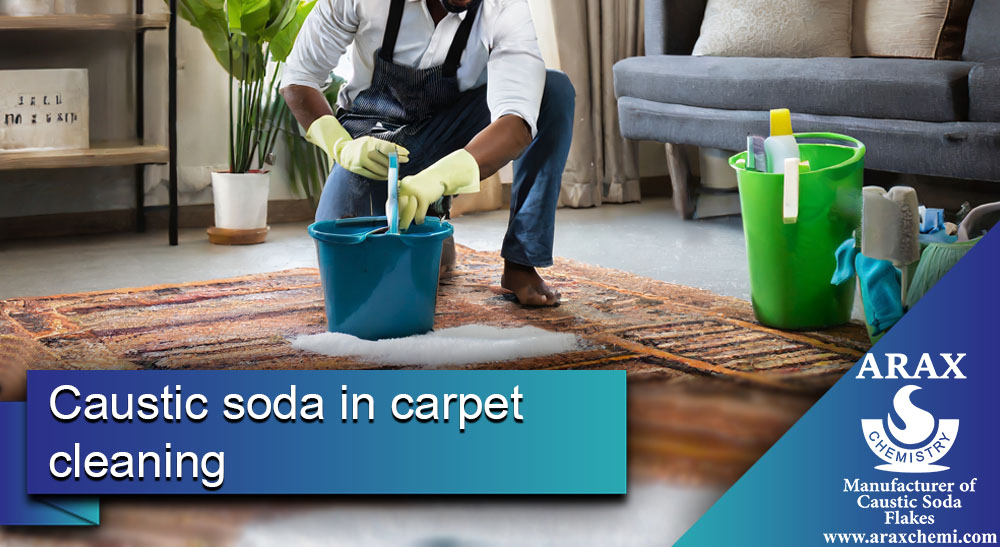 caustic soda in carpet cleaning